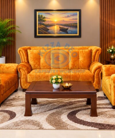 Yellow sofa set